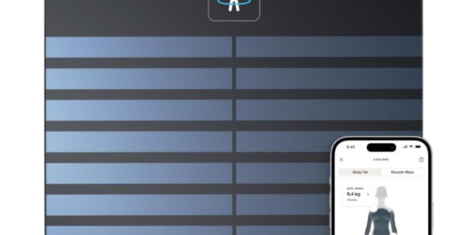 WITHINGS Body Scan - Connected WiFi Scale to Improve Your Health, BIA Personal Scale