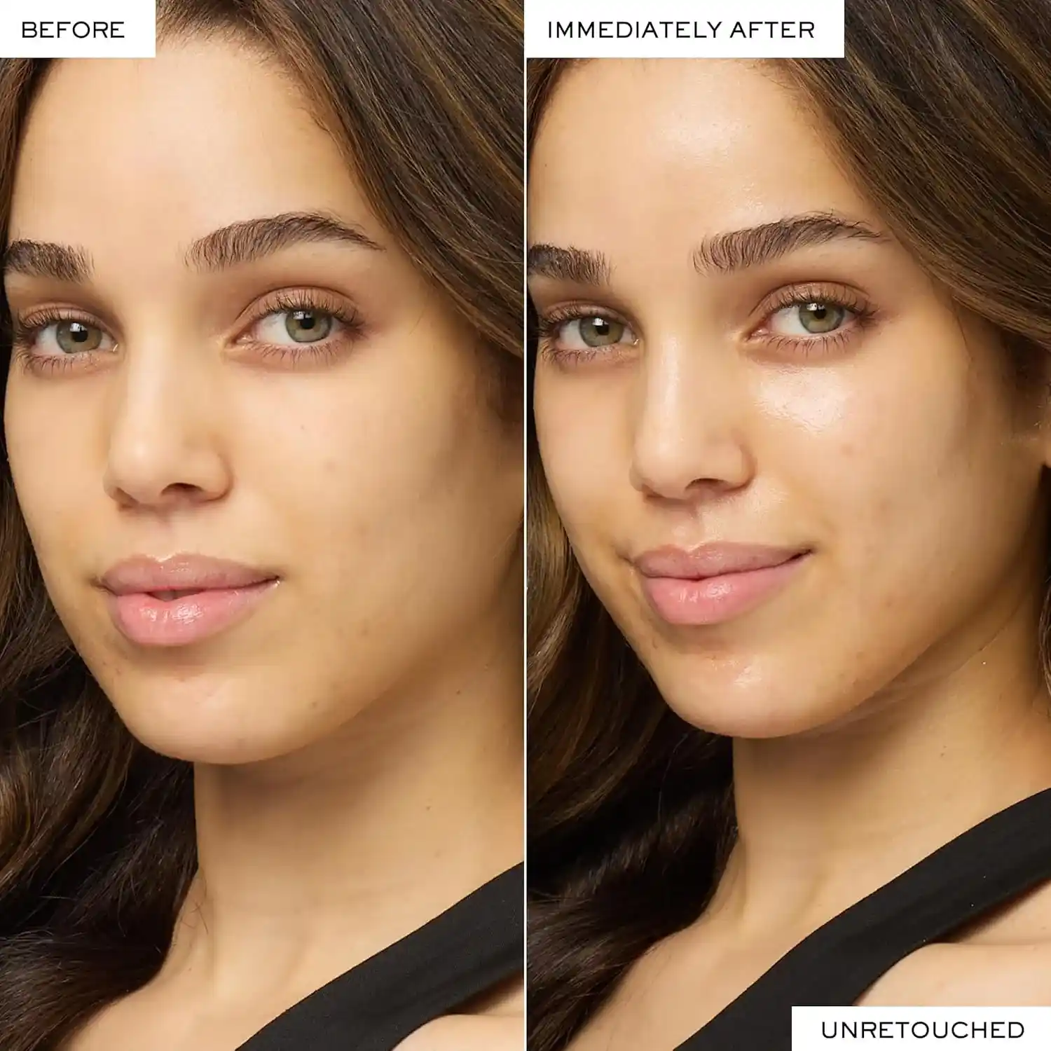 Anti wrinkle night cream applied on face before sleep