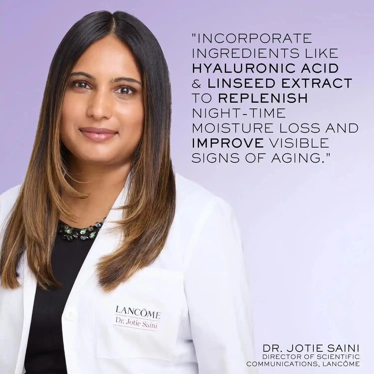 Anti wrinkle night cream texture showing rich hydrating formula