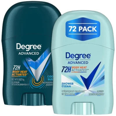 Best deodorant for men Degree Travel Deodorant Variety 72 pack mini antiperspirant