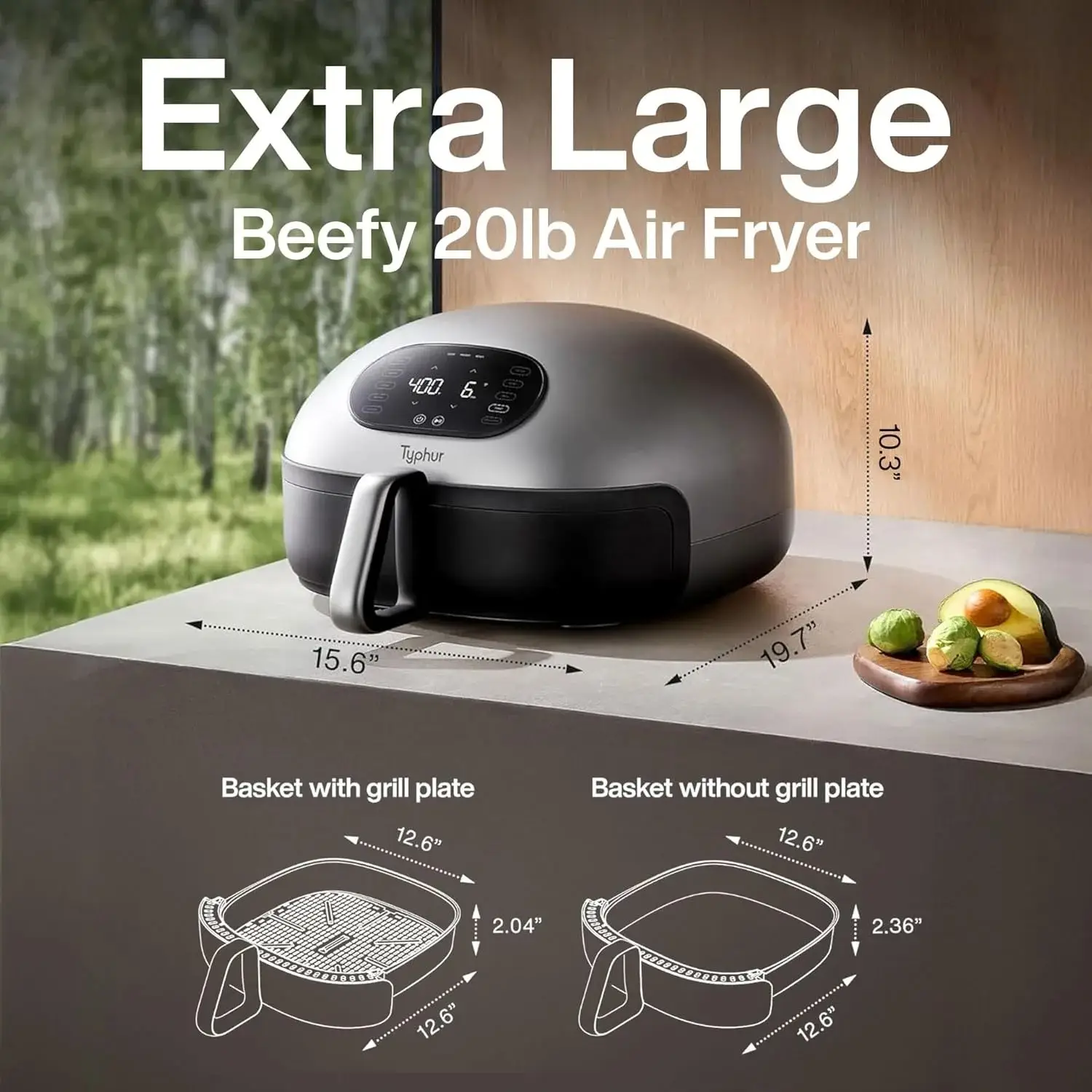 Best Air Fryer for Pizza: Typhur Dome 2 — Surprisingly Powerful!